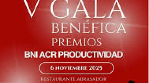 V Gala Ben&eacute;fica BNI ACR Productividad