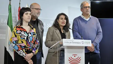 Podemos e IU preservan su alianza en Extremadura, como Unidas por Extremadura, ante el adelanto electoral Podemos e IU preservan su alianza en Extremadura, como Unidas por Extremadura, ante el adelanto electoral
