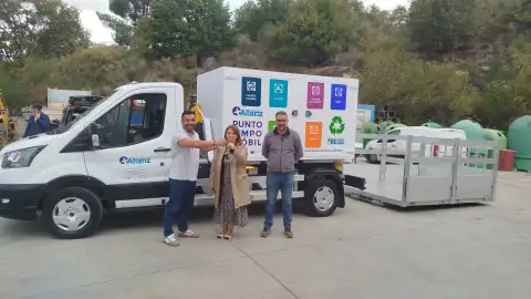 Allariz incorpora un novo Punto Limpo Móbil eléctrico Allariz incorpora un novo Punto Limpo Móbil eléctrico