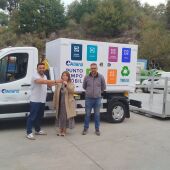 Allariz incorpora un novo Punto Limpo Móbil eléctrico