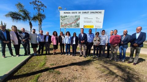 Puesta en marcha de las obras del desv&iacute;o en la CV-50 de Carlet