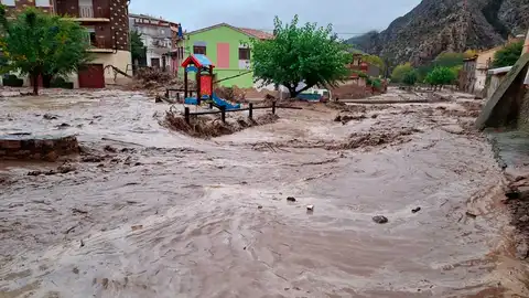 La localidad de Montalbán fue la más afectada por la DANA La localidad de Montalbán fue la más afectada por la DANA