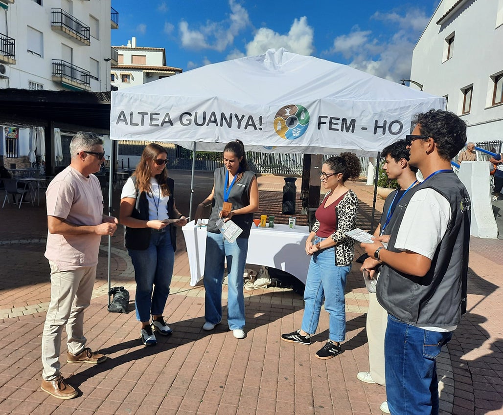 Altea impulsa una campaña de educación ambiental para mejorar la gestión de residuos Altea impulsa una campaña de educación ambiental para mejorar la gestión de residuos