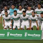 Once de Sarabia en el Elche-Betis.