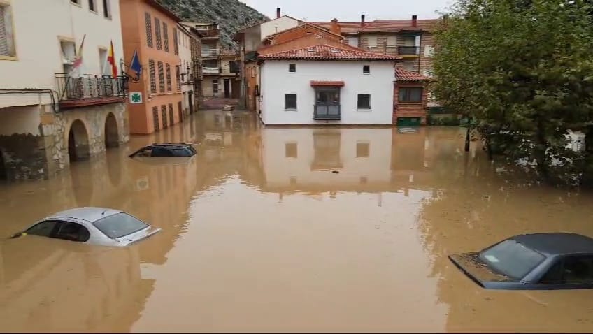 En Villel de Mesa temen sufrir nuevas inundaciones, un año después de la DANA En Villel de Mesa temen sufrir nuevas inundaciones, un año después de la DANA