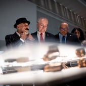 La exposición de Frank Rebajes en el MUCAC La Coracha repasa la trayectoria del artista en su etapa en Nueva York y en Málaga