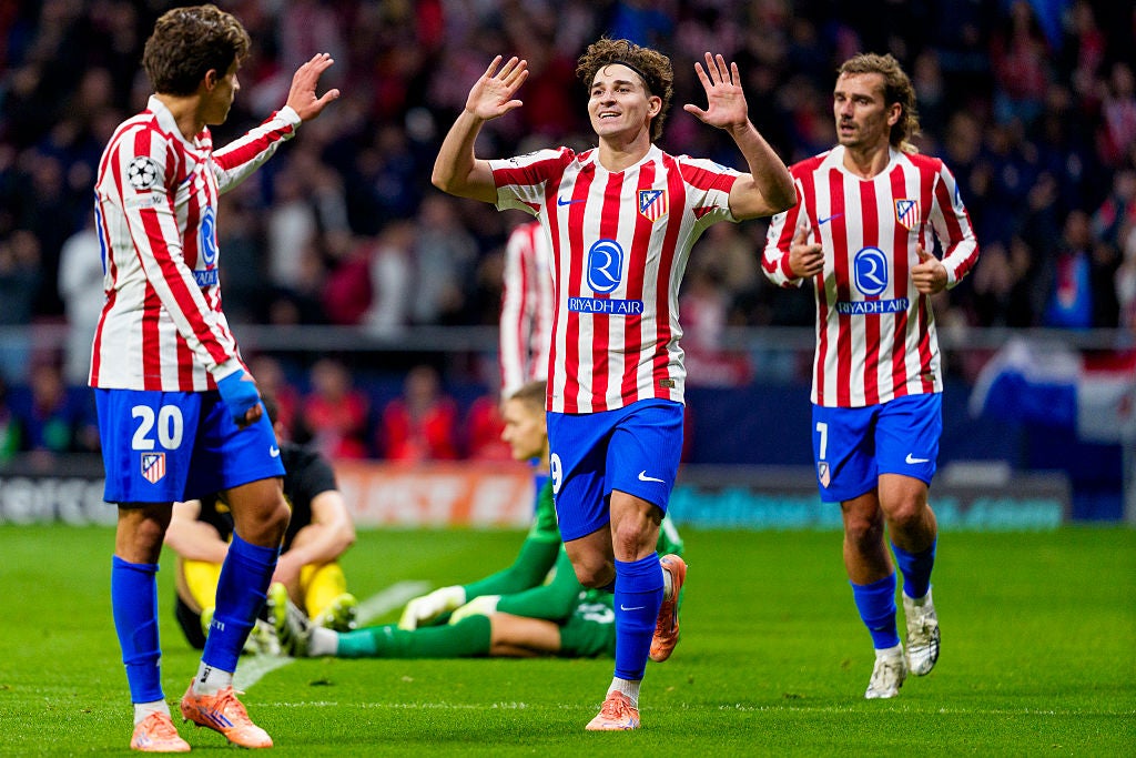 Un Atlético a medio gas logra su segunda victoria en Champions Un Atlético a medio gas logra su segunda victoria en Champions