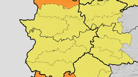 Este miércoles se activará la alerta naranja por fuertes lluvias en el norte de Cáceres, será amarilla en el resto de la región Este miércoles se activará la alerta naranja por fuertes lluvias en el norte de Cáceres, será amarilla en el resto de la región