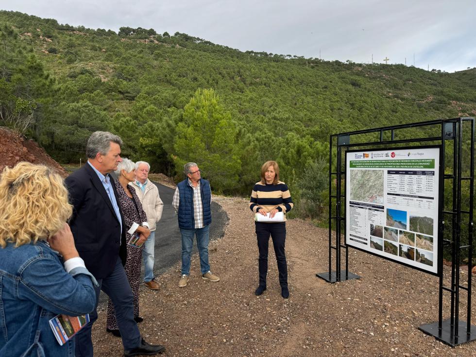La Generalitat invierte 780.000 euros en la renovación de infraestructuras forestales del Desert de les Palmes La Generalitat invierte 780.000 euros en la renovación de infraestructuras forestales del Desert de les Palmes