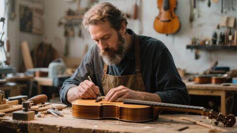 Imagen de un luthier