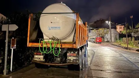 Cisterna de agua potable del Consorcio MásMedio en Jerte Cisterna de agua potable del Consorcio MásMedio en Jerte