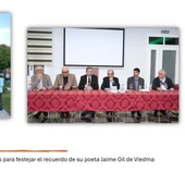 Nava engloba un nutrido número de actos para festejar el recuerdo de su poeta Jaime Gil de Viedma Nava engloba un nutrido número de actos para festejar el recuerdo de su poeta Jaime Gil de Viedma