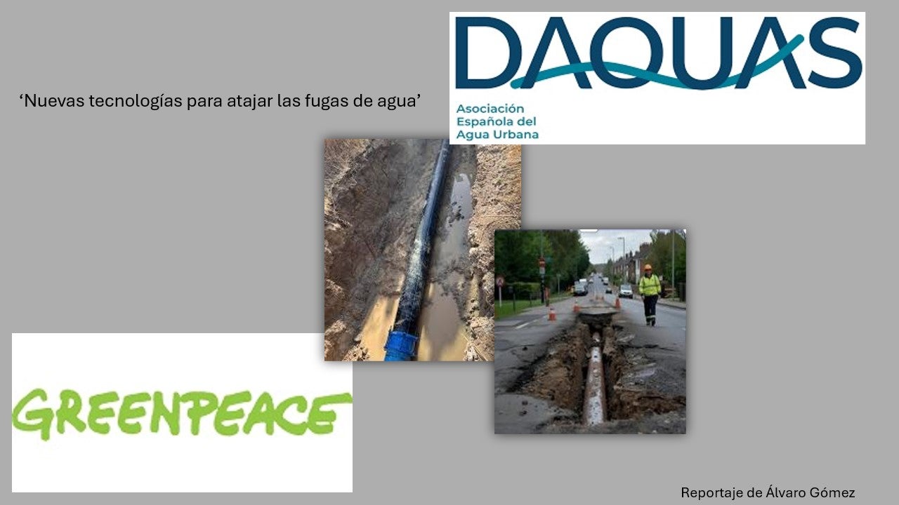 ‘Nuevas tecnologías para atajar las fugas de agua’ ‘Nuevas tecnologías para atajar las fugas de agua’
