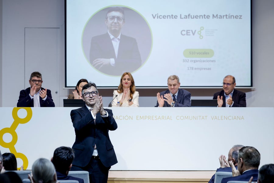 Vicente Lafuente proclamado nuevo presidente de la CEV Vicente Lafuente proclamado nuevo presidente de la CEV