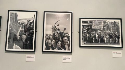 Exposición “Vientos del pueblo” en la sala 4º Espacio Exposición “Vientos del pueblo” en la sala 4º Espacio