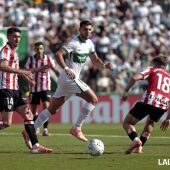 Rafa Mir y Jaureguizar en el Elche-Athletic.