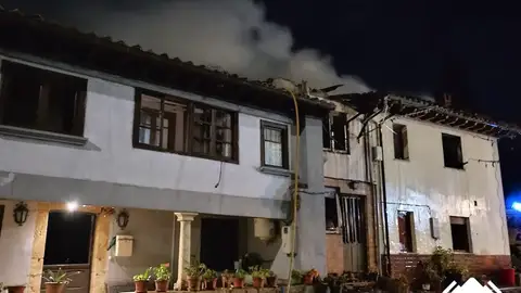 Vista de los inmuebles afectados Vista de los inmuebles afectados