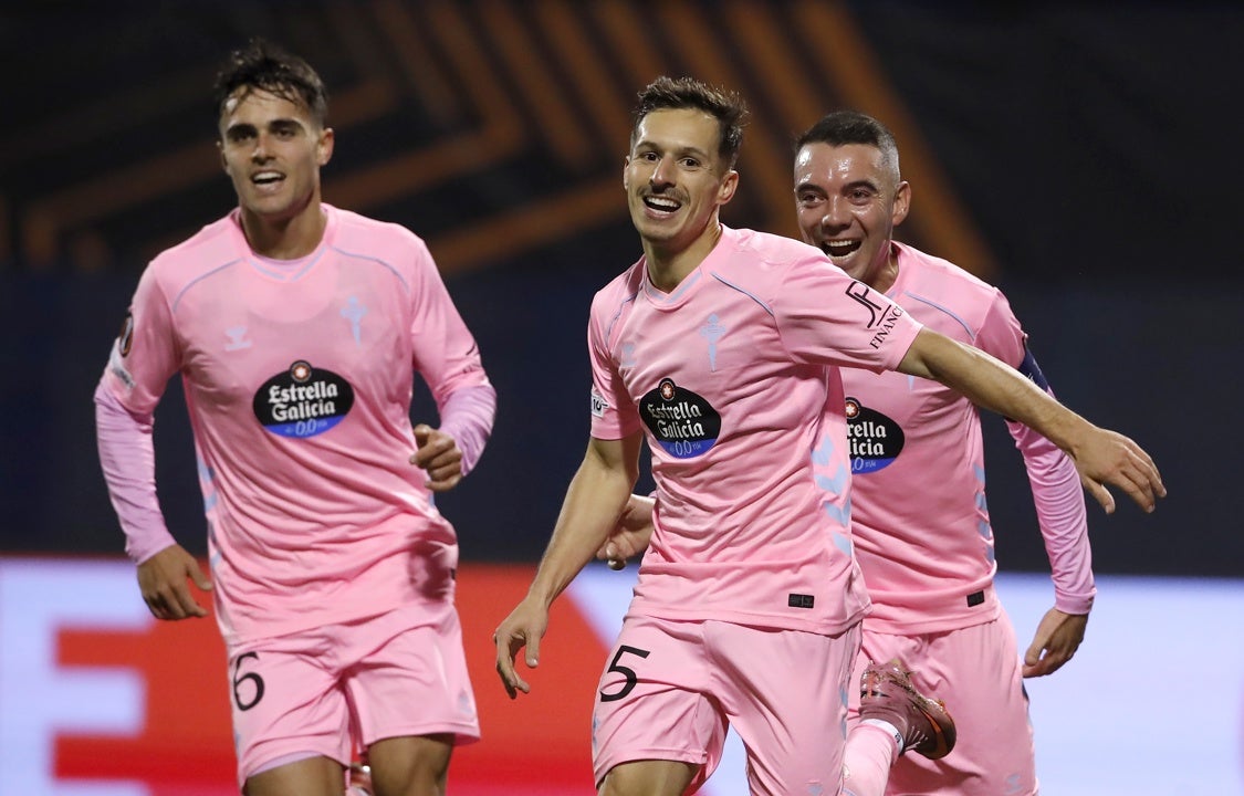 Aspas y Durán lideran la goleada del Celta al Dinamo Zagreb Aspas y Durán lideran la goleada del Celta al Dinamo Zagreb