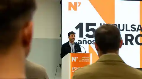 Nacho Tomás, director general de la agencia durante su intervención Nacho Tomás, director general de la agencia durante su intervención