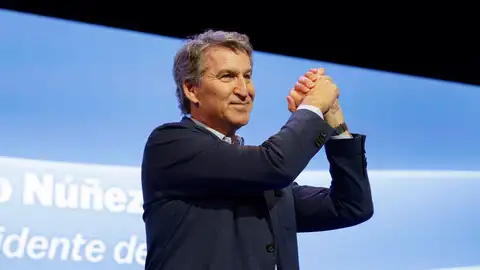 El presidente del Partido Popular, Alberto Núñez Feijóo, participa la jornada de clausura al XVII Congreso del PP de Andalucía El presidente del Partido Popular, Alberto Núñez Feijóo, participa la jornada de clausura al XVII Congreso del PP de Andalucía