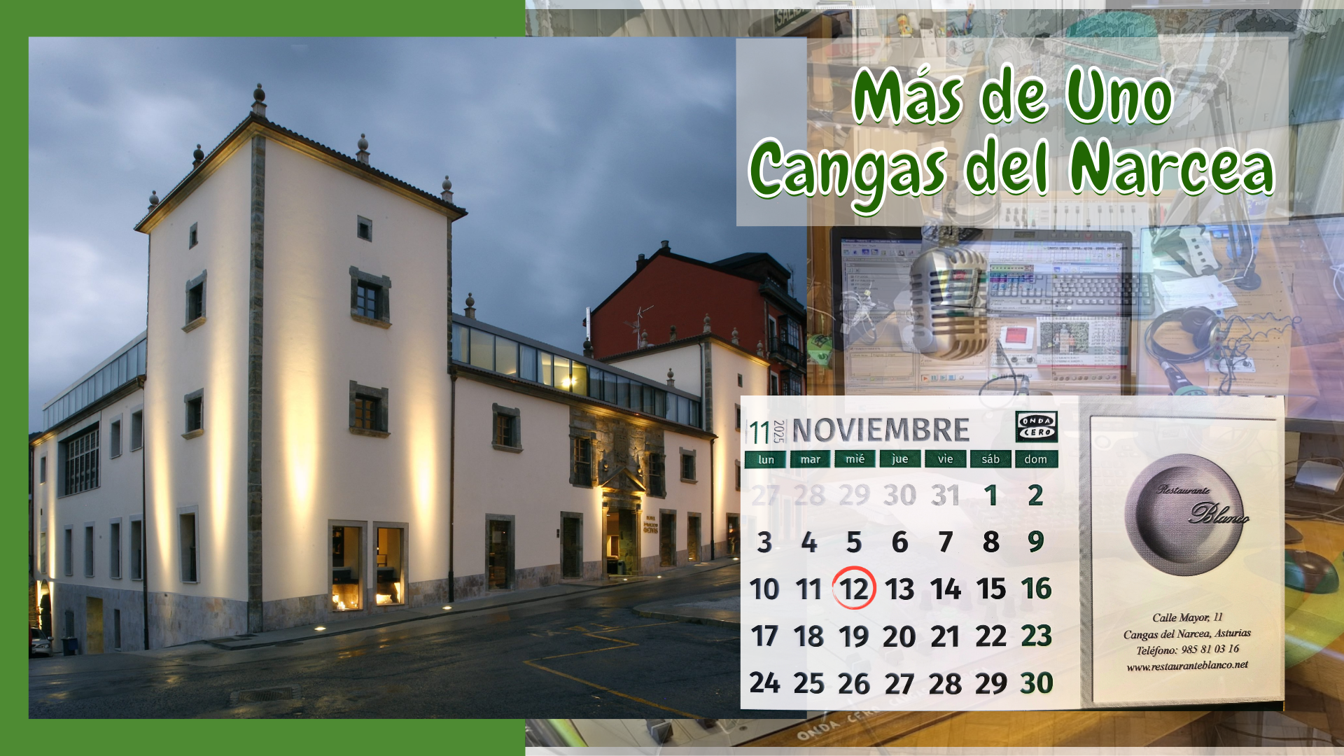 Más de Uno Cangas del Narcea 12/11/2025 Más de Uno Cangas del Narcea 12/11/2025