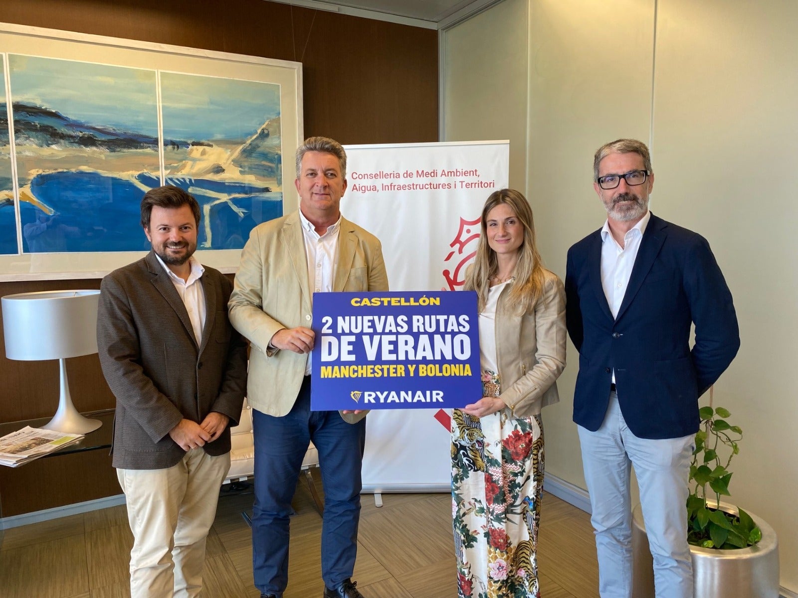 El aeropuerto de Castellón lanza dos rutas a Manchester y Bolonia en la temporada de verano de 2026 El aeropuerto de Castellón lanza dos rutas a Manchester y Bolonia en la temporada de verano de 2026