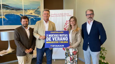 El aeropuerto de Castellón lanza dos rutas a Manchester y Bolonia en la temporada de verano de 2026 El aeropuerto de Castellón lanza dos rutas a Manchester y Bolonia en la temporada de verano de 2026