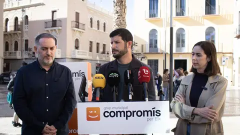 De izquierda a derecha: Josep Candela, Carles Esteve y Esther Díez. De izquierda a derecha: Josep Candela, Carles Esteve y Esther Díez.