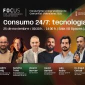 Las nuevas reglas del consumo 24/7 en el próximo Focus Pyme CV en Alicante