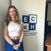 La gerente de la Asociación de Empresarios de la Comarca de Huéscar, Rosa Cánovas