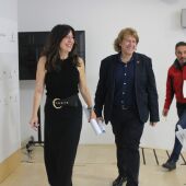 Blanca Fernández, Agustín Espinosa y Juan Pedro García