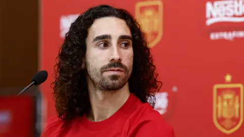 Cucurella: "Lo importante es que Lamine se recupere bien" Cucurella: "Lo importante es que Lamine se recupere bien"