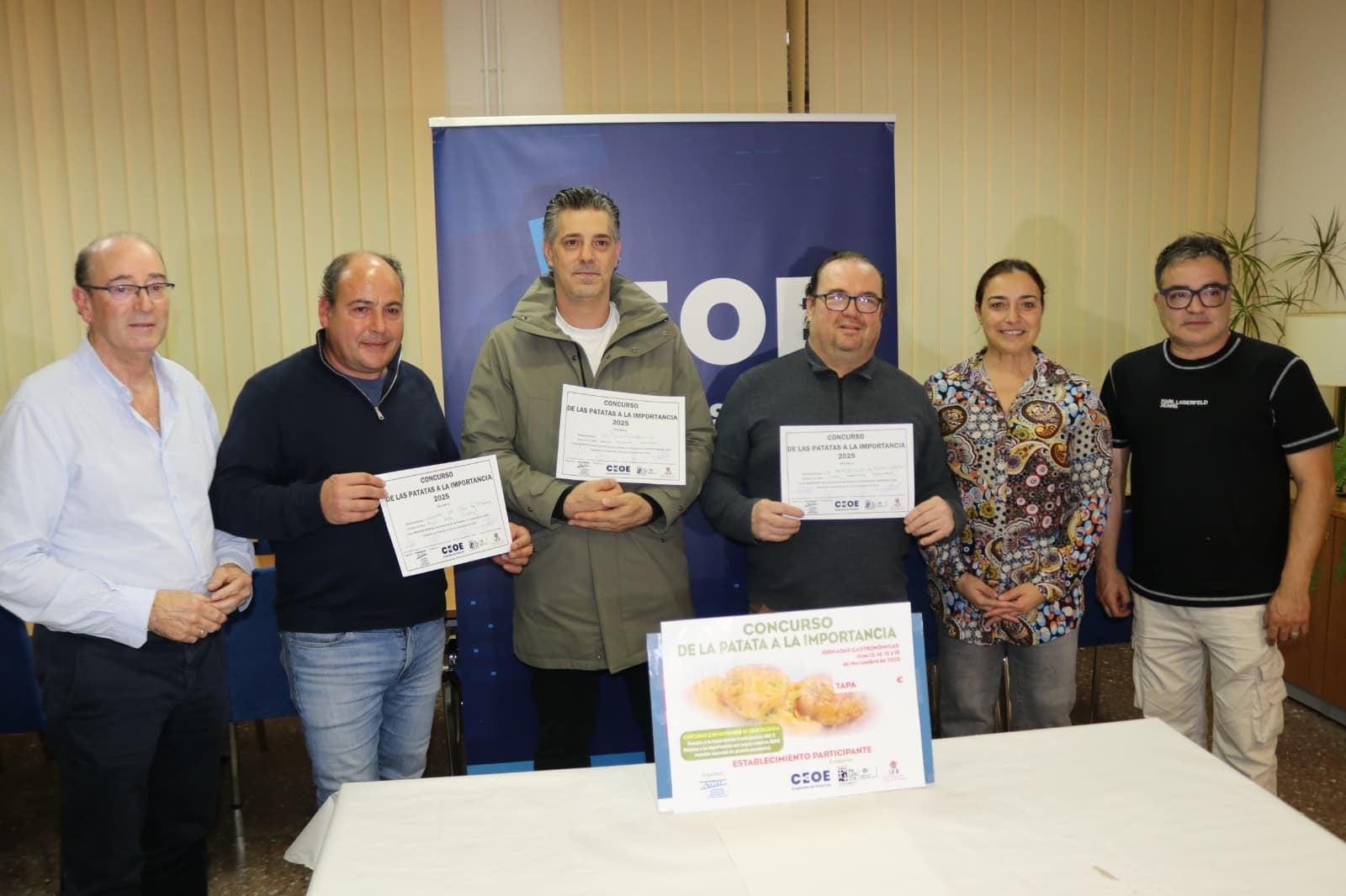 D’Candela y La Parrilla de Don Jamón ganadores del Concurso de Patatas a la Importancia D’Candela y La Parrilla de Don Jamón ganadores del Concurso de Patatas a la Importancia