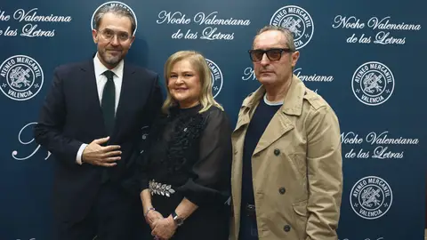 Máximo Huerta, Carmen de Rosa y Joaquín Ferry Máximo Huerta, Carmen de Rosa y Joaquín Ferry