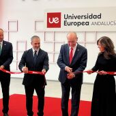 El alcalde de Málaga, Francisco de la Torre, inaugura la Universidad Europea de Andalucía