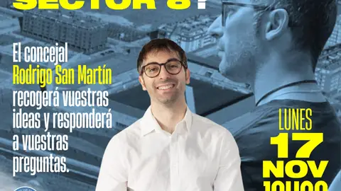 IU-Podemos recogerá las propuestas de los vecinos del sector 8 .