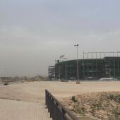 Entorno del estadio Martínez Valero.