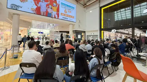 Una de las actividades de 'Impulsa Empleo 2025' en el centro comercial L'Aljub de Elche. Una de las actividades de 'Impulsa Empleo 2025' en el centro comercial L'Aljub de Elche.