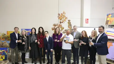 Arte e inclusión se conjugan en la nueva edición del Vino Amigo de Valentia en Huesca Arte e inclusión se conjugan en la nueva edición del Vino Amigo de Valentia en Huesca