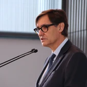 Salvador Illa en un esmorzar informatiu a Palma de Mallorca Salvador Illa en un esmorzar informatiu a Palma de Mallorca