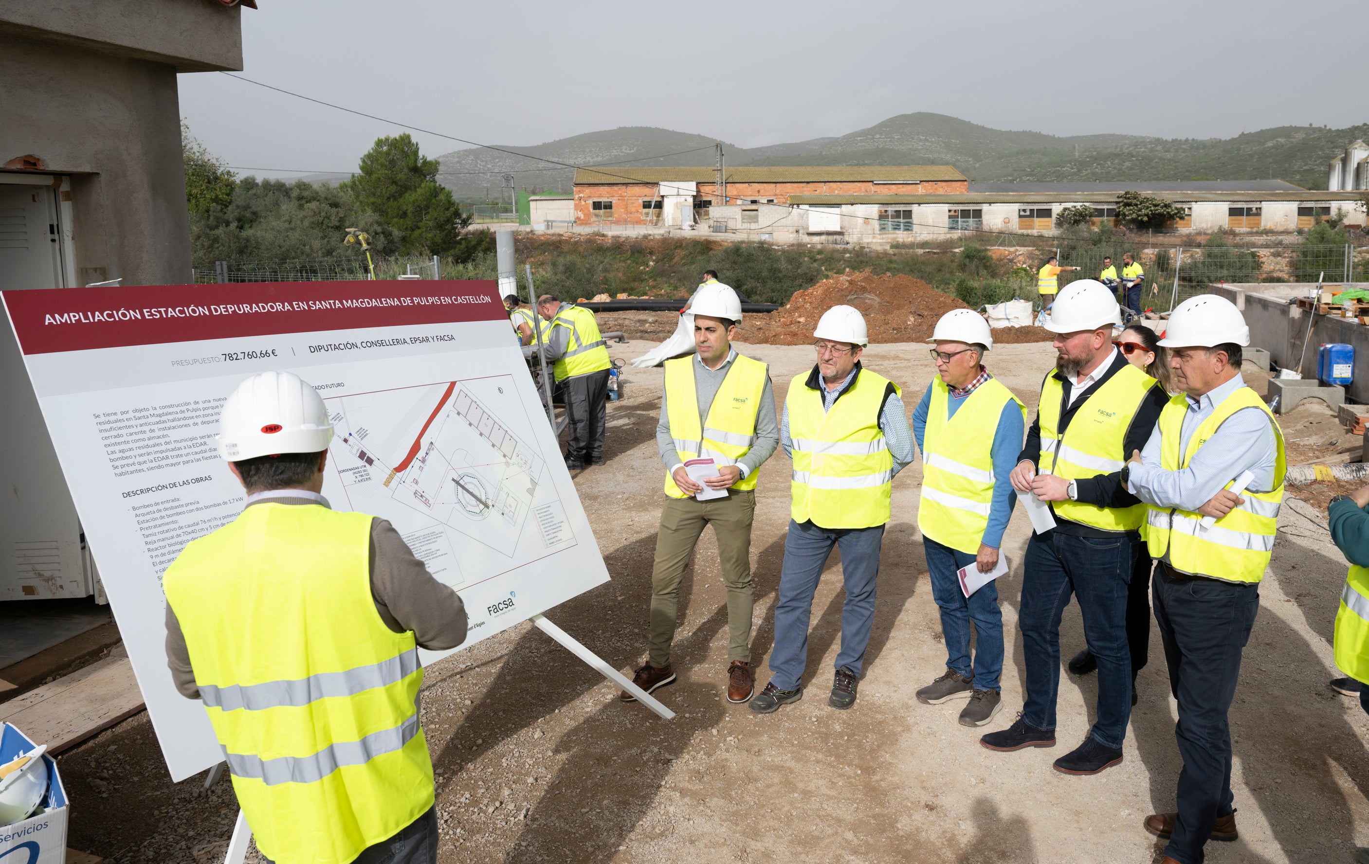 Avanzan las obras de depuración de aguas en 14 municipios de la provincia Avanzan las obras de depuración de aguas en 14 municipios de la provincia