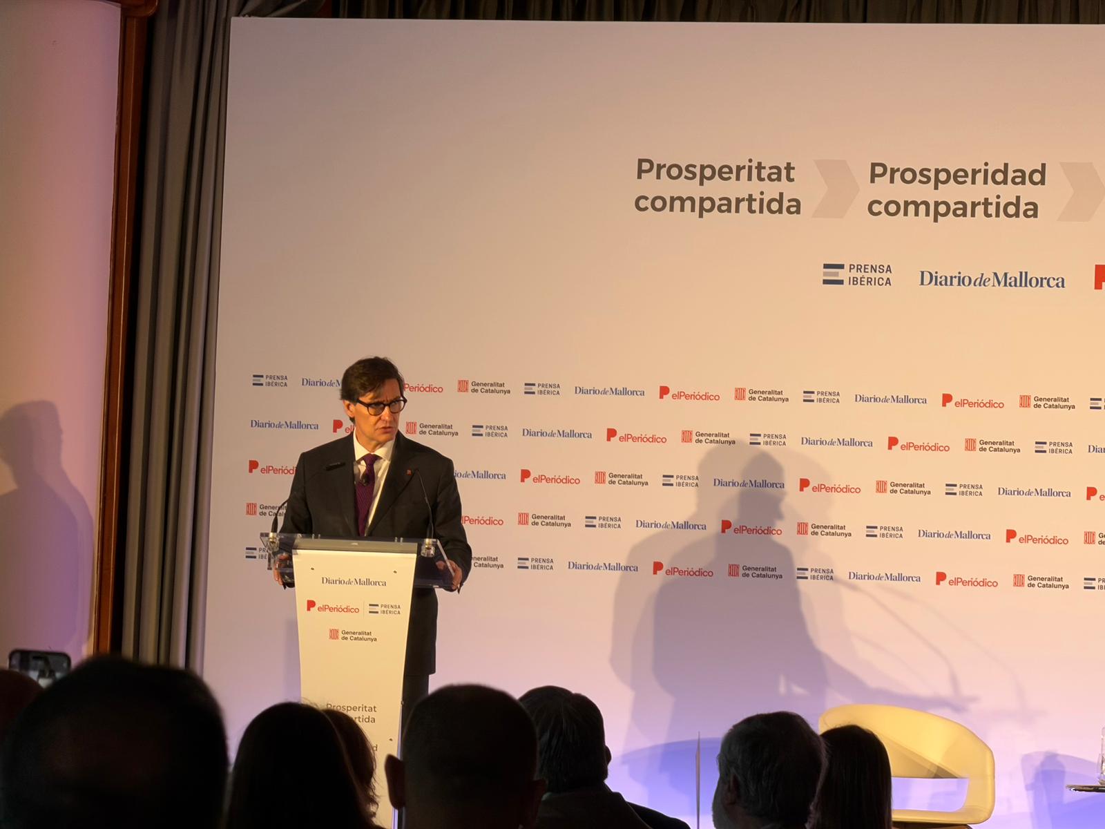 Illa defiende en Palma una financiación autonómica singular y pide aplicar la ley de amnistía Illa defiende en Palma una financiación autonómica singular y pide aplicar la ley de amnistía