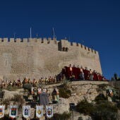 Imagen de archivo de 'La Rendició' en el Castillo de Petrer.
