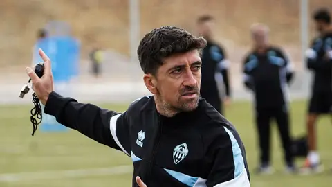 Pablo Hernández "feliz" por su continuidad en el banquillo del Castellón Pablo Hernández "feliz" por su continuidad en el banquillo del Castellón
