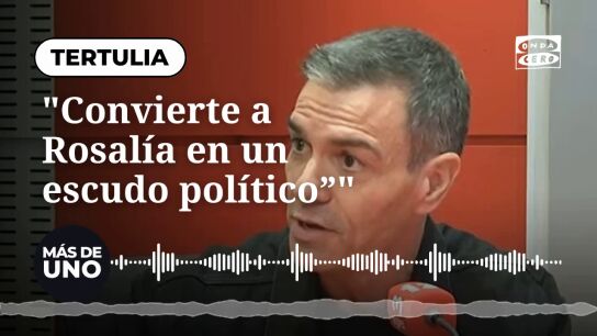 La cr&iacute;tica de Rub&eacute;n Am&oacute;n por la presencia de Pedro S&aacute;nchez en radio 3: &ldquo;Convierte a Rosal&iacute;a en un escudo pol&iacute;tico&rdquo;