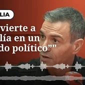 La crítica de Rubén Amón por la presencia de Pedro Sánchez en radio 3: “Convierte a Rosalía en un escudo político” La crítica de Rubén Amón por la presencia de Pedro Sánchez en radio 3: “Convierte a Rosalía en un escudo político”