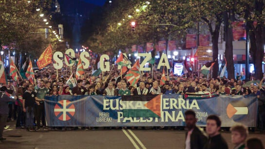 Cabecera de una de las manifestaciones