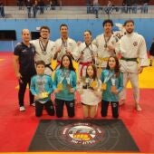 7 medallas del Marbel, en el Open Nacional de Jiu Jitsu