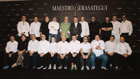 Un firmamento de estrellas Michelin marca un hito en la alta gastronomía española con un emotivo homenaje a Martin Berasategui Homenaje