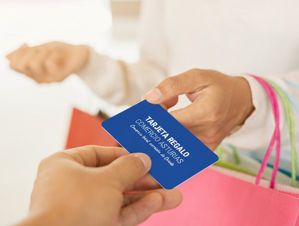 Una tarjeta regalo para el comercio local Una tarjeta regalo para el comercio local